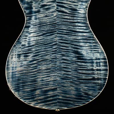 PRS Wood Library Hollowbody II Piezo 10 Top Faded Whale Blue Brazilian Rosewood (758) image 4