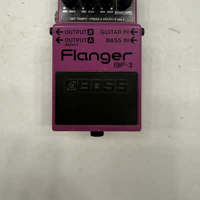 Boss Roland BF-3 Flanger Stereo Digital Guitar Bass Effect Pedal