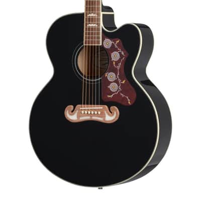 Epiphone EJ-200CE Black image 1