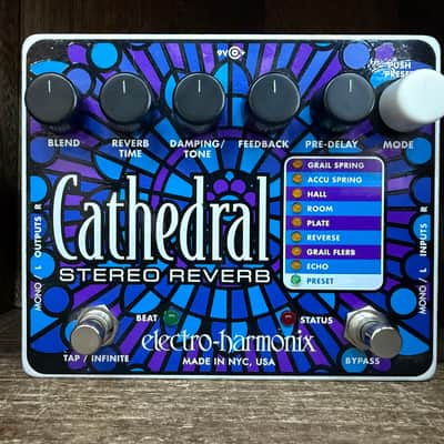Electro-Harmonix Cathedral Stereo Reverb 2009 - 2020 - Blue / Purple image 1