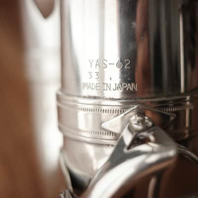 Yamaha YAS-62IIS Alto Saxophone 1990s - Silver image 20