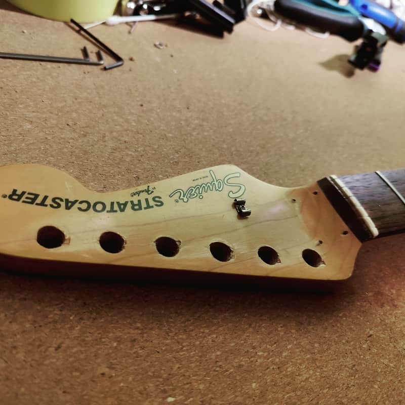 1983 Squier Stratocaster Natural