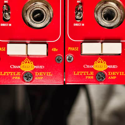 Chandler Limited Little Devil Line/Mic Preamp/DI 500 Series (Pair) image 3