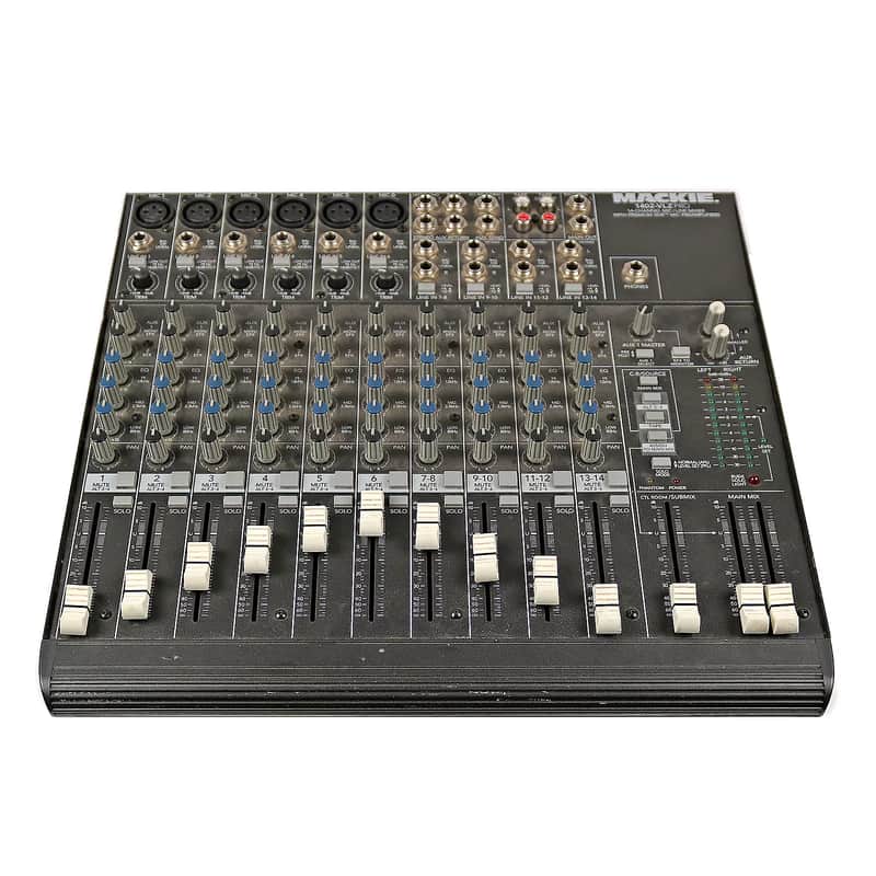 MACKIE MGM 1402 VLZ アナログミキサー Mackie 1402-VLZ Pro 14-Channel Mic / Line Mixer | Reverb