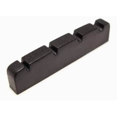 Graph Tech PT-1200-00 Four-String Tusq XL Bass Nut - Black image 1
