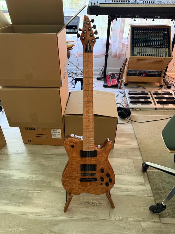 2014 Carvin Allan Holdsworth Fatboy Signature HF2S Fatboy MIDI Synth Guitar image 1