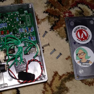 BYOC Large Beaver Fuzz Russian Big Muff 2N5089 Guitar Effects Pedal Alchemy Audio Assembled! image 4