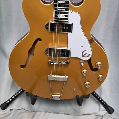 Epiphone Casino Reissue with Rosewood Fretboard 2005 - 2018 - Metallic Gold image 2