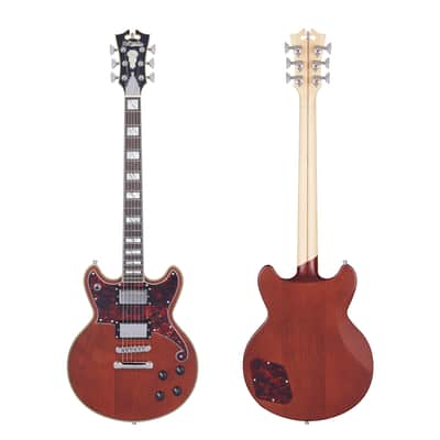 D'Angelico Deluxe Brighton Matte Walnut w/Case image 6
