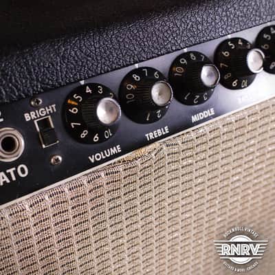 1965 Fender Super Reverb 2-Channel 40-Watt 4x10" Guitar Combo image 3