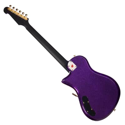 Diego Vila Custom Guitars Zonda Guitar "Lauren Style"  - Royal Purple Sparkle - Custom Hand-Made Boutique Electric Guitar - NEW! image 9