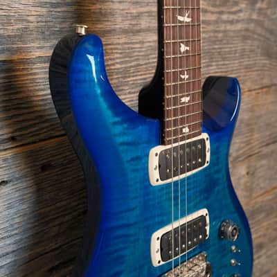 Used PRS S2 24-08 Electric Guitar - Lake Blue w/OGB image 5