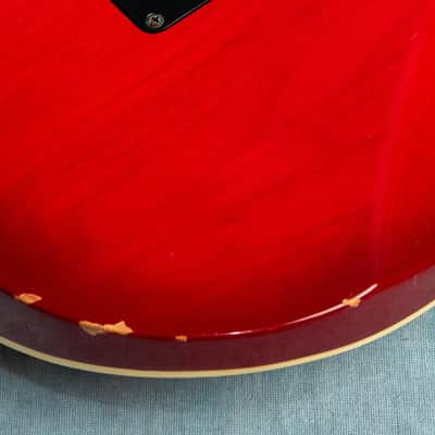 USED Ibanez RT650 Transparent Red 1993 Electric Guitar w/Gig Bag image 6