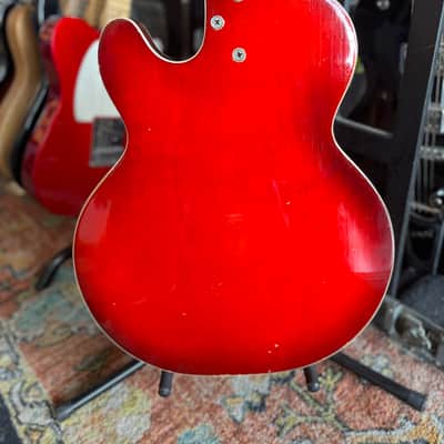 Harmony H54 Rocket 1959 - 1967 - Red Sunburst image 5