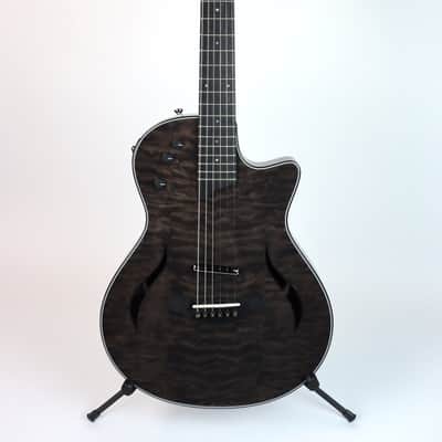 Used 2022 Taylor T5Z Limited Quilt Maple Top Shark Grey image 2