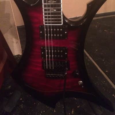 BC Rich Ignitor USA Custom Shop 2013/14? Black/Red Burst image 1