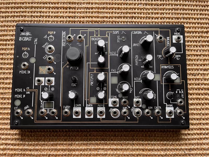 Make Noise 0-Coast Patchable Synthesizer 2008 - Present - Black