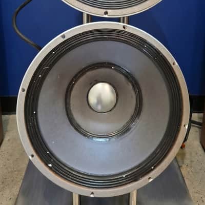 Altec Lansing (2) 420a Biflex Speakers 15" original Santana full range 1973 image 1