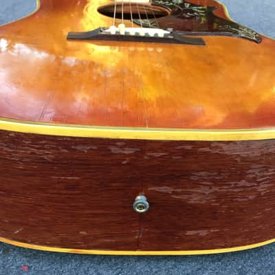 Gibson Hummingbird 1965 Cherry Sunburst image 11
