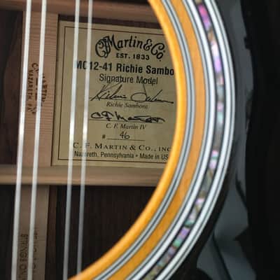 CF Martin MC12-41 Richie Sambora Signature Model 12 String Acoustic Guitar image 3