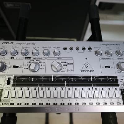 Behringer RD-6-SR Analog Drum Machine - Silver - original box image 2