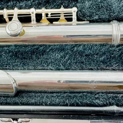 Yamaha YFL-281 Japan Inline G C-Foot Flute 2010s - Silver image 5