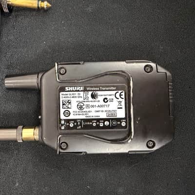 Shure GLXD6 Wireless Guitar Pedal Receiver with GLXD1 Z2 Wireless Bodypack Transmitter image 11