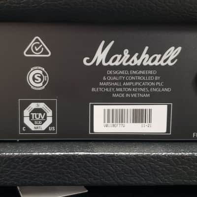 Marshall Origin ORIGIN50H 50-Watt All Tube Guitar Amp Head image 11