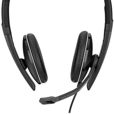 Sennheiser - SC 165 USB - Noise-Cancelling Headset Microphone USB - Black image 3