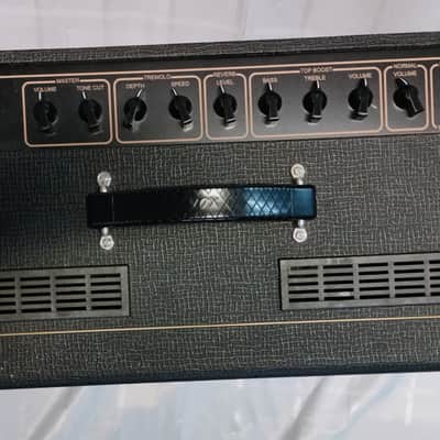 Vox AC15C1 Custom Limited Edition 2-Channel 15-Watt 1x12" Guitar Combo 2018 - Black & Tan image 4