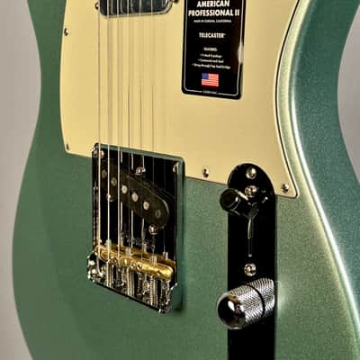 Fender American Professional II Telecaster - Mystic Surf Green image 8