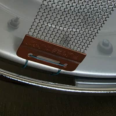 Ludwig No. 404 Acrolite 5x14" 8-Lug Aluminum Snare Drum with Keystone Badge July 1969 - Matte Aluminum image 10