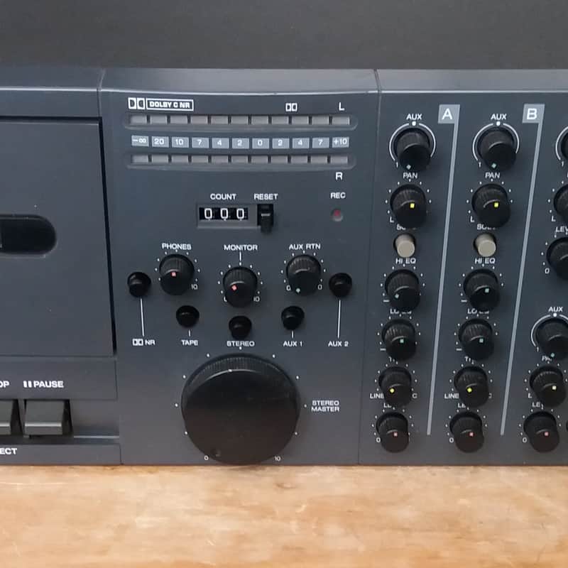 90s Fostex MC102 Black / Grey