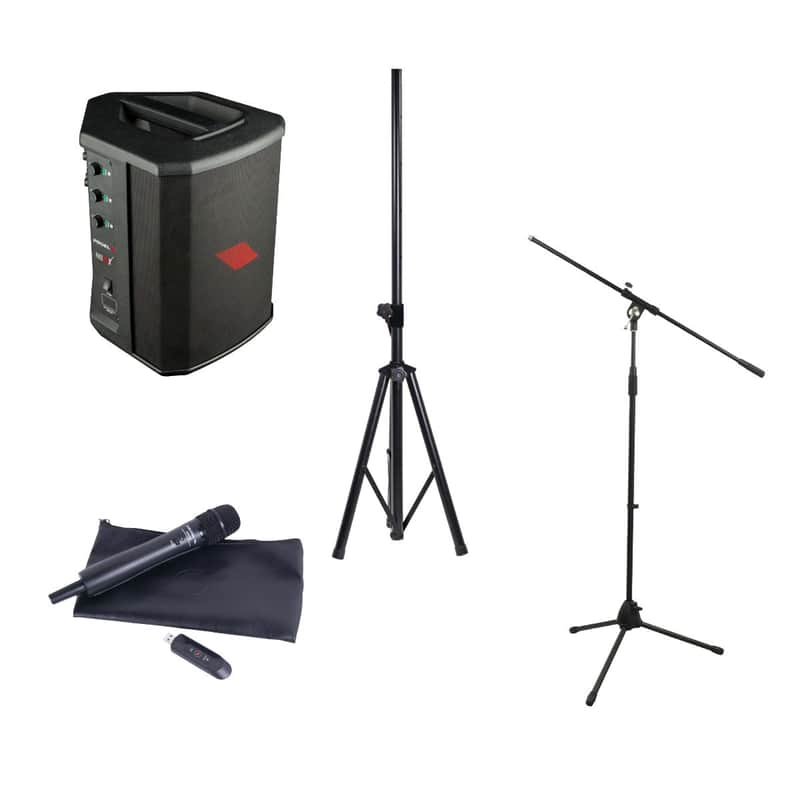 Proel FreeOneX Portable Battery PA System with Wireless Handheld Microphone - For Speeches & Announcements image 1