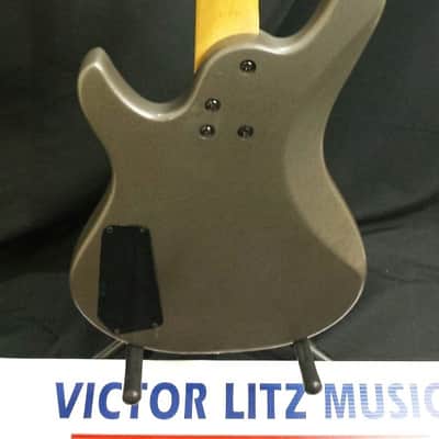 Samick Artist Series Frettless Bass Guitar 1990's Textured Gray image 6
