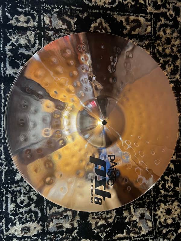 Mint Paiste 20" PST 8 Reflector Medium Ride Cymbal - Brilliant image 1