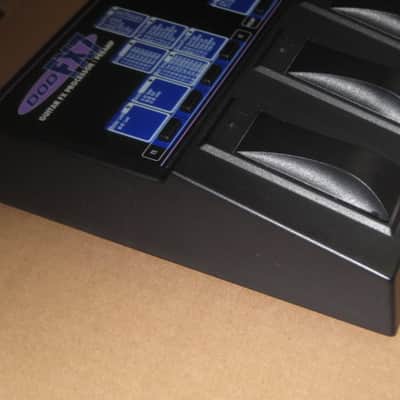 lightly used DOD FX7Guitar FX Processor / Preamp + NON original 9VAC adaptor (unit from December 1995) black, hard plastic casing, metal bottom plate (NO box, NO paperwork) image 10