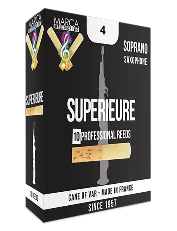 1 box of soprano saxophone Marca Superior reeds 4 image 1