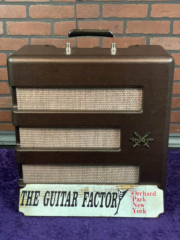 Fender Excelsior 13-Watt Tube Combo Amp - Limited Pawn Shop Special Series - Brown image 1