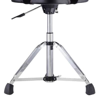 Gibraltar 9000 Series 16" Hydraulic Cordura Saddle Drum Throne (9608HM) image 3
