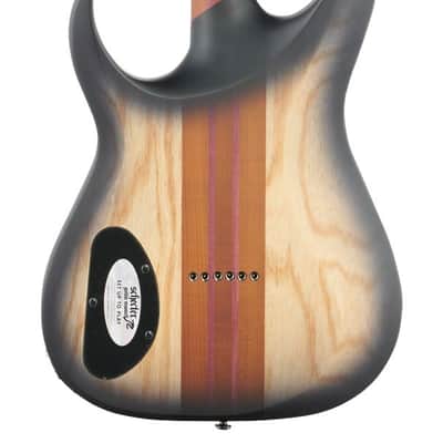Schecter Banshee Mach 6 Electric Guitar Fallout Burst image 5
