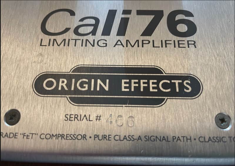 Origin Effects Cali76-TX Limiting Amplifier image 1