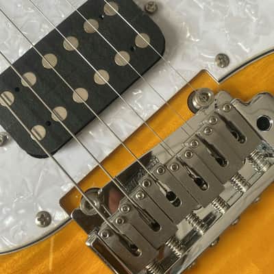 Xavier Tiger Maple Strat Style Electric Guitar, Alder Body, Maple Neck, Rosewood Fingerboard image 16
