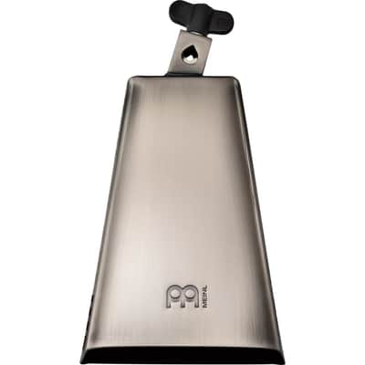 MEINL STB80B 8" STEEL FINISH COWBELL TIMBALES COWBELL BIG MOUTH HAND BRUSHED STEEL image 3