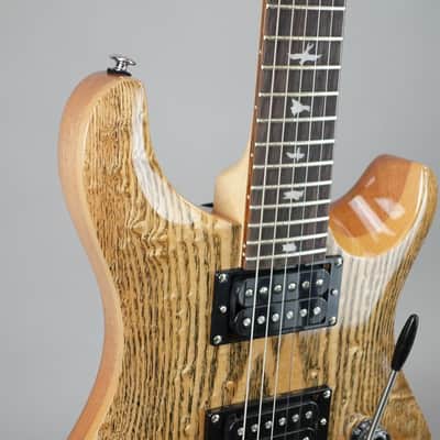 PRS SE Custom 24 Exotic Electric Guitar - Natural image 5