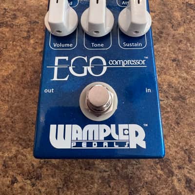 Wampler Ego Compressor V1 (Large Logo) 2010s - Blue image 1