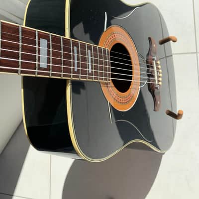 Ibanez Concord 752 "Black Beauty" | Vintage Acoustic Guitar | Japan 1976 image 8