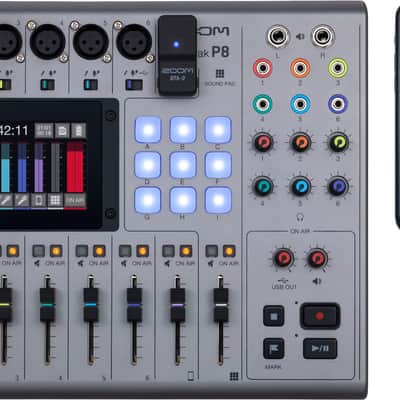 Zoom PodTrak P8 Podcast Recorder image 4