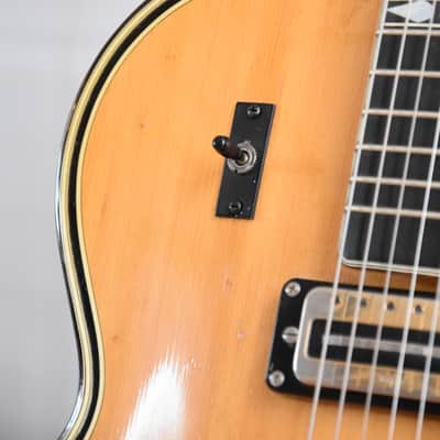 Höfner 470 S E2 – Extremly RARE 1968 17‘‘ German Vintage Archtop Thinline Jazz Guitar / Gitarre image 6