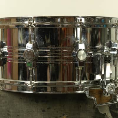 1980s CB-700 6.5x14 "Parallel Lay" Snare Drum image 5